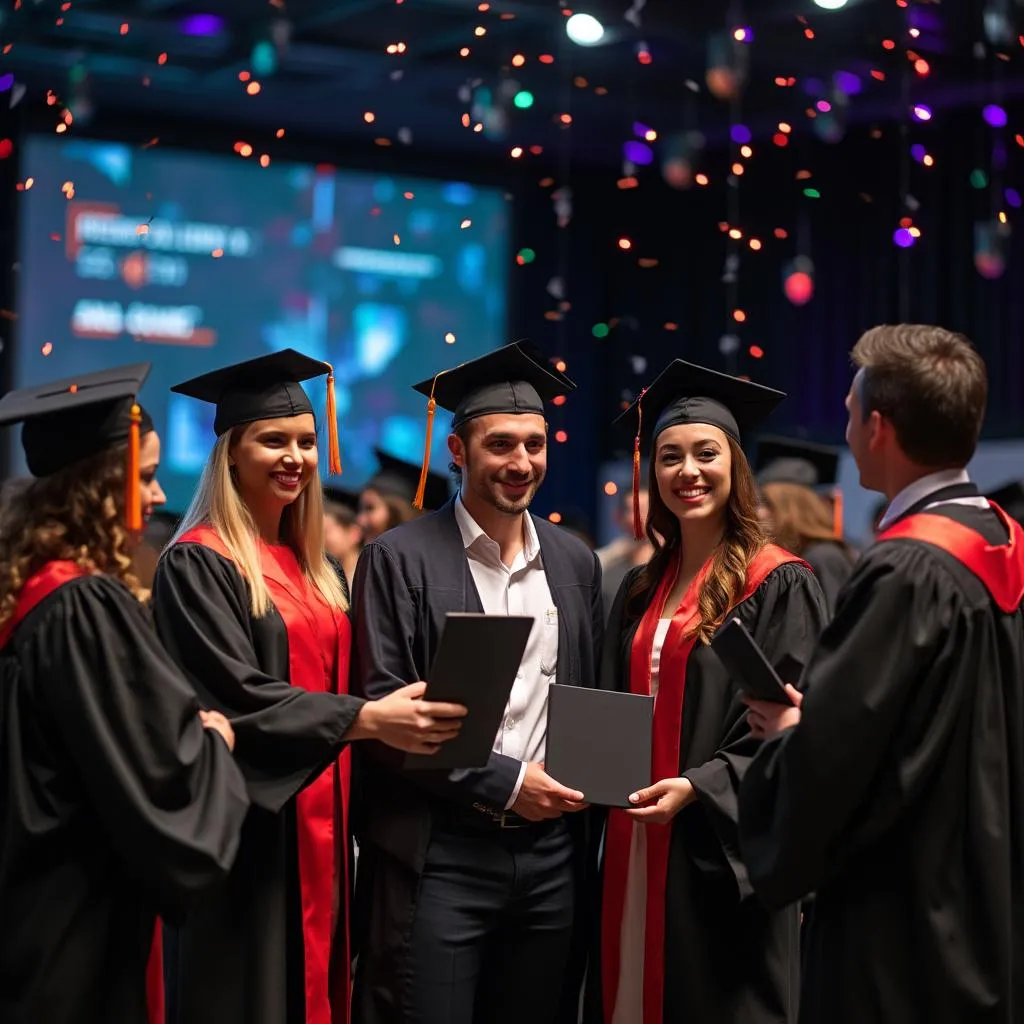 Ceremonia de graduación de programa ejecutivo